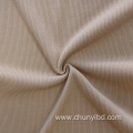 High Quality 100% Polyester Soft And Stretchy Plain Yarn Dyed 2x2 Rib Knitted Fabrics For Sweater dress/Garment